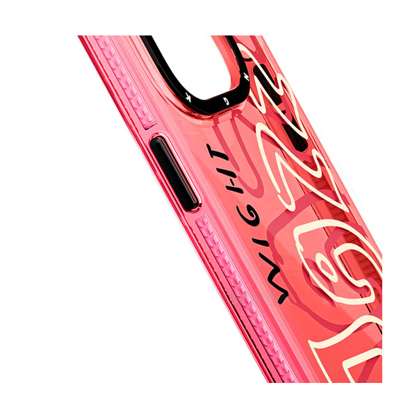 قاب آیفون 13/14 یانگکیت مدل Jazz Lovers YOUNGKIT Jazz Lovers Pink iPhone 13/14 Case